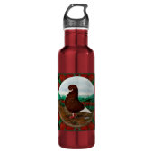 Tumbler Red Beard Pigeon Trinkflasche (Vorderseite)