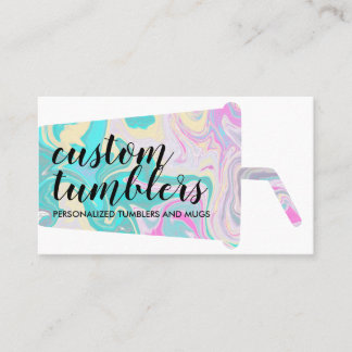 Tumbler Reise Schluckschuh Visitenkarte