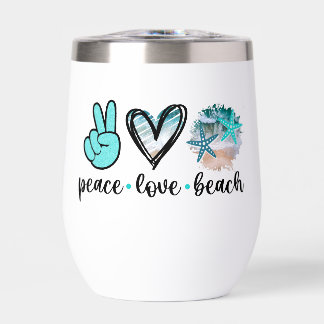 Tumbler - Ruhe, Liebe und Strand