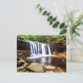 Tumbler Wasserfall Postkarte (Stehend Vorderseite)
