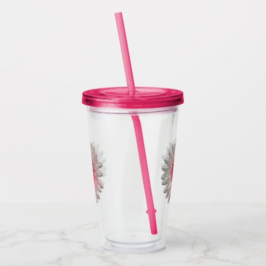Tumbler - Watermelon Lollipop Daisy Acryltrinkbecher (Links)