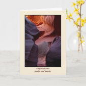 Tumbleweed Apache Wedding Segen Gay LGBT Karte (Gelbe Blume)