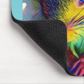 Tumbleweed umgeben durch Liebe mousepad (Ecke)