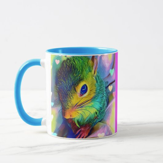 Tumbleweed umgeben durch Liebe-Tasse Tasse (Links)