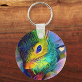 Tumbleweed umringt von Herzen Schlüsselanhänger (Vorderseite)