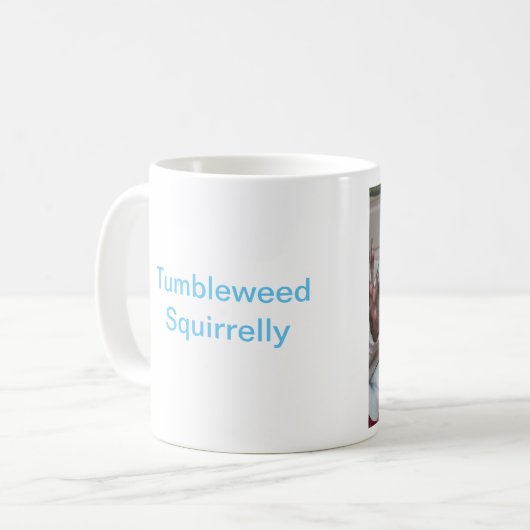 Tumbleweed und seine Zehen Kaffeetasse (Vorderseite Links)