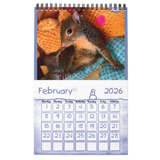 Tumblewegekalender Kalender (Feb 2026)