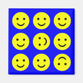 Tumbling - auf blau magnet