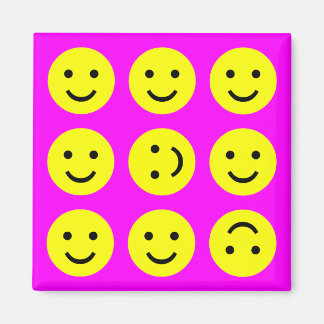 Tumbling - Auf Magenta Pink Magnet