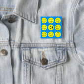 Tumbling - auf Mittelblau Button (Beispiel)