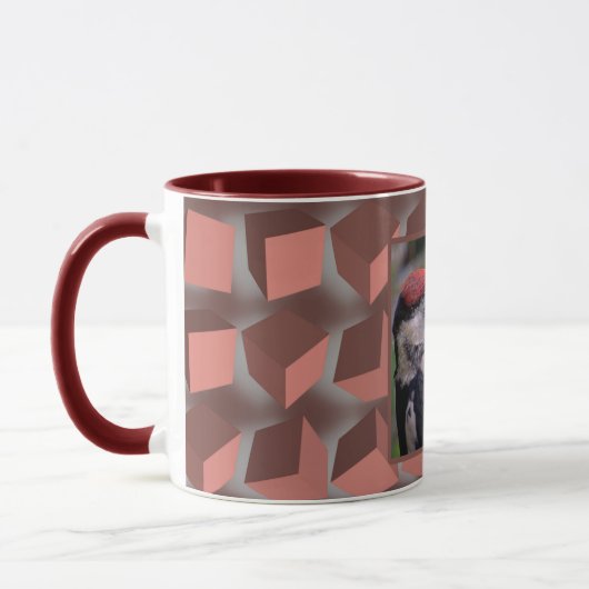 Tumbling Boxen rosa Tasse (Links)