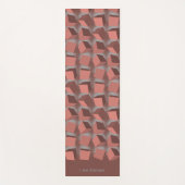 Tumbling Boxen rosa Yogamatte (Vorderseite)