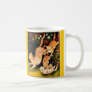 Tumbling Cats Tasse (Vintage)