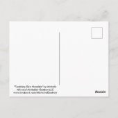 Tumbling Dice Mandala Postcard Postkarte (Rückseite)