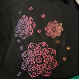 Tumbling Dice Mandala Shirt