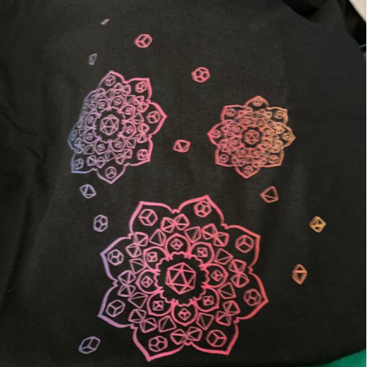 Tumbling Dice Mandala Shirt