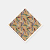 Tumbling Feathers Serviette (Ecke)