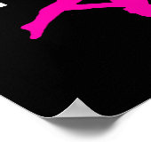 Tumbling Gymnast Poster (Ecke)