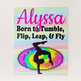 TUMBLING GYMNASTIC QUEEN PUZZLE