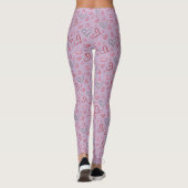 Tumbling Hearts Leggings (Rückseite)