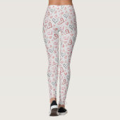 Tumbling Hearts Leggings (Rückseite)