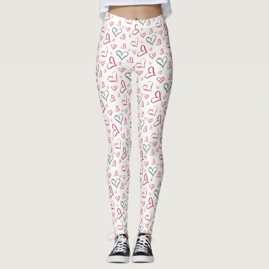 Tumbling Hearts Leggings (Vorderseite)
