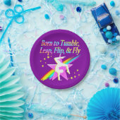TUMBLING QUEEN GYMNAST GIRL PAPER TELLER (Party)