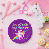 TUMBLING QUEEN GYMNAST GIRL PAPER TELLER (Party)