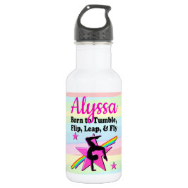 TUMBLING QUEEN GYMNASTICS MIRL EDELSTAHLFLASCHE