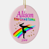 TUMBLING QUEEN PERSONALISIERT ORNAMENT (Rechts)