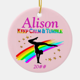 TUMBLING QUEEN PERSONALISIERT ORNAMENT