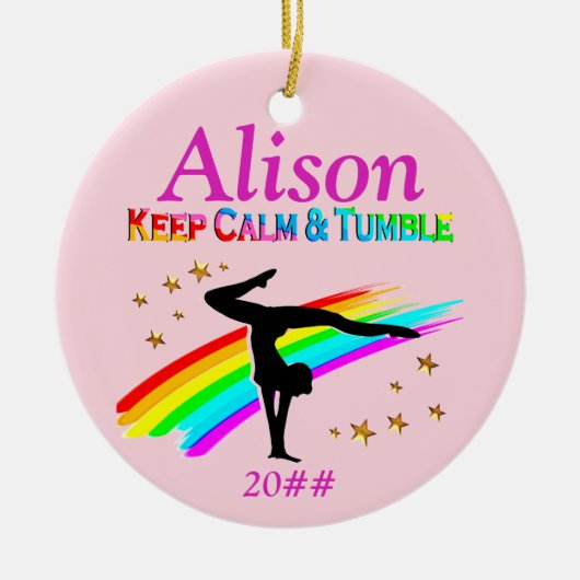 TUMBLING QUEEN PERSONALISIERT ORNAMENT (Vorne)