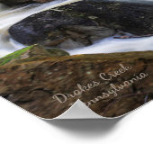 Tumbling sinkt auf der Bremse Poster (Ecke)