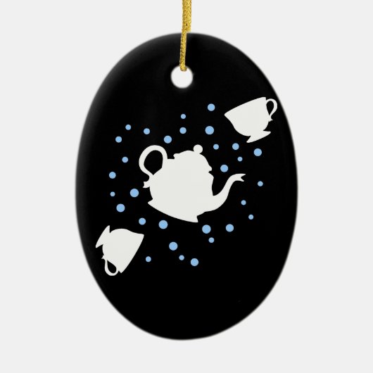 Tumbling Tee Party Keramik Ornament (Vorne)