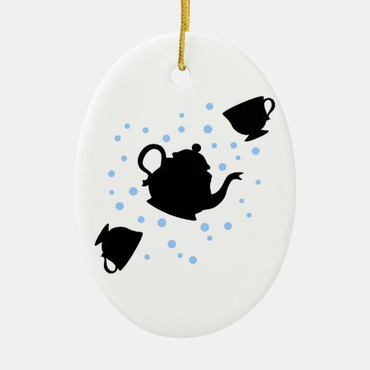 Tumbling Tee Party Keramikornament (Vorne)