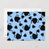 Tumbling Tee Party Postkarte (Vorne/Hinten)