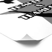 Tumbling und Trampolin Fotodruck (Ecke)