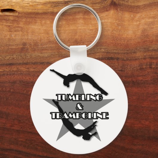 Tumbling und Trampolin Schlüsselanhänger (Vorderseite)
