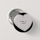 Tumblr kann Sie nicht knöpfen Button (Vorne & Hinten)