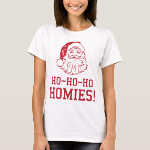 Tumblr T - Shirt Santa Clause Ho Ho Homies