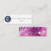 tumblr Visitenkarte (Vorne/Hinten)