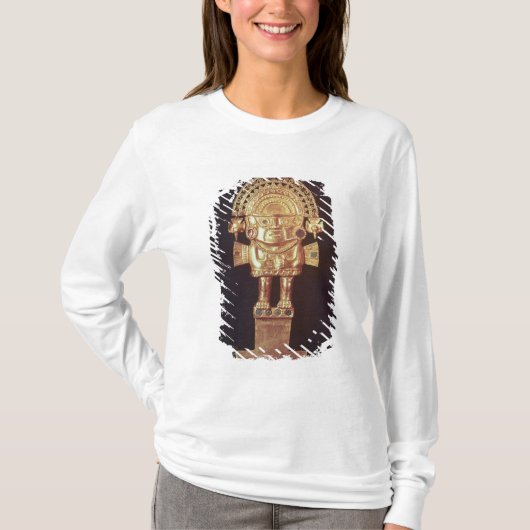 Tumi oder zeremonielles Messer in der Form von T-Shirt (Vorderseite)