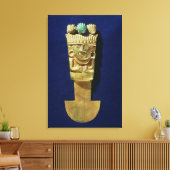 Tumi oder zeremonielles Messer in Form Leinwanddruck (Insitu (Wohnzimmer))