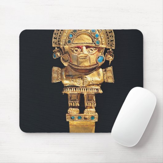 Tumi oder zeremonielles Messer in Form Mousepad (Mit Mouse)