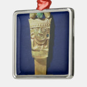 Tumi oder zeremonielles Messer in Form Ornament Aus Metall (Links)