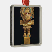 Tumi oder zeremonielles Messer in Form Ornament Aus Metall (Rechts)