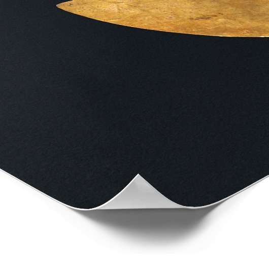 Tumi oder zeremonielles Messer in Form Poster (Ecke)