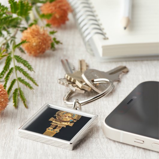 Tumi oder zeremonielles Messer in Form Schlüsselanhänger (Seite)