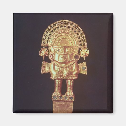 Tumi oder zeremonielles Messer in Form von Naylamp Magnet (Vorne)