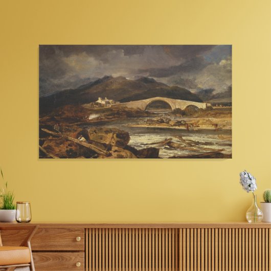 Tummel Bridge, Perthshire Leinwanddruck (Insitu (Wohnzimmer))